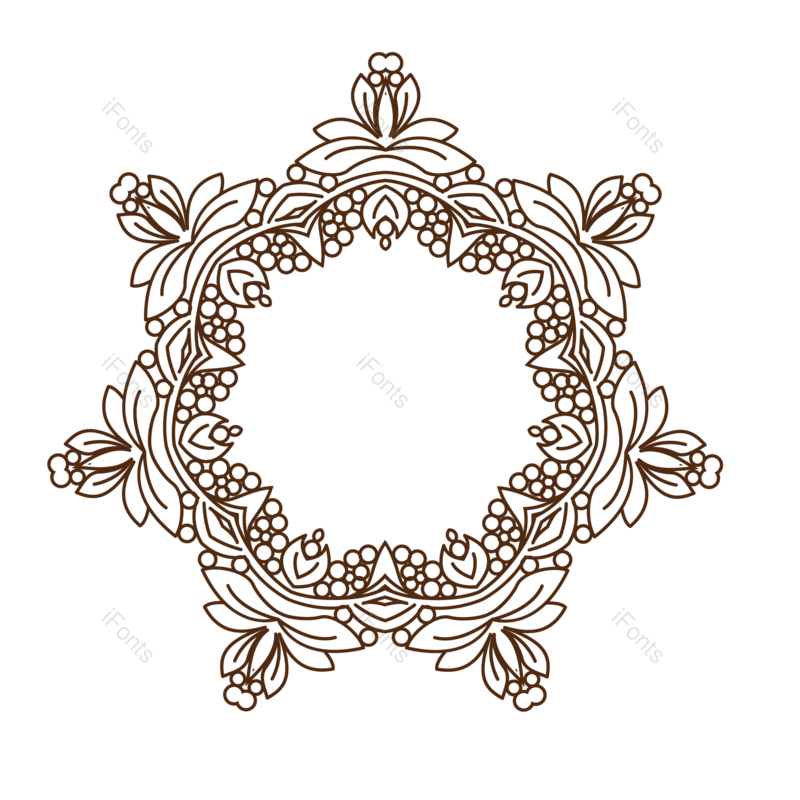 边框图片,复古元素,欧式PNG,花纹免抠素材